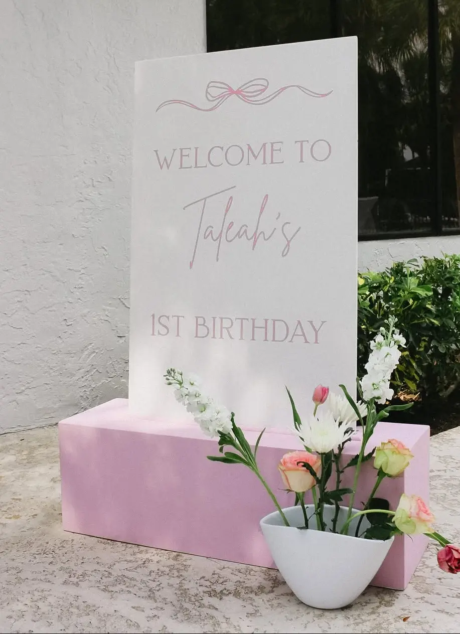 Custom Welcome Sign